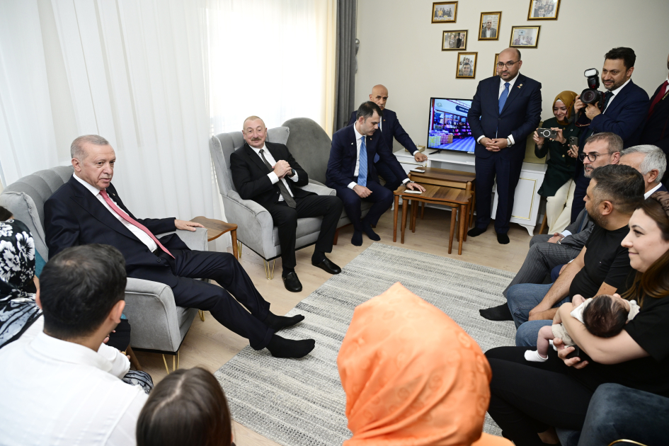 Prezident İlham Əliyev və Prezident Rəcəb Tayyib Ərdoğan Kahramanmaraşda “Azərbaycan” məhəlləsinin açılış mərasimində iştirak ediblər (YENİLƏNİB-6) (FOTO/VİDEO)