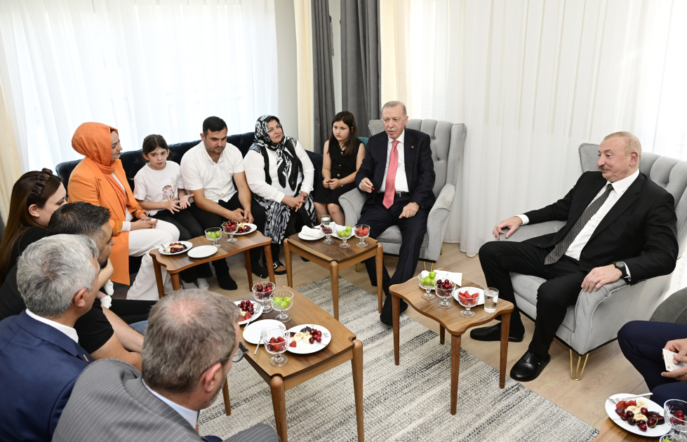 Prezident İlham Əliyev və Prezident Rəcəb Tayyib Ərdoğan Kahramanmaraşda “Azərbaycan” məhəlləsinin açılış mərasimində iştirak ediblər (YENİLƏNİB-6) (FOTO/VİDEO)