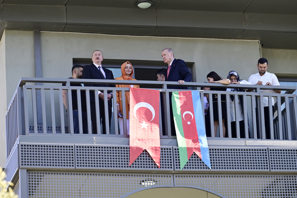 Prezident İlham Əliyev və Prezident Rəcəb Tayyib Ərdoğan Kahramanmaraşda “Azərbaycan” məhəlləsinin açılış mərasimində iştirak ediblər (YENİLƏNİB-6) (FOTO/VİDEO)