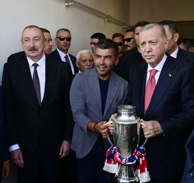 Prezident İlham Əliyev və Prezident Rəcəb Tayyib Ərdoğan Kahramanmaraşda “Azərbaycan” məhəlləsinin açılış mərasimində iştirak ediblər (YENİLƏNİB-6) (FOTO/VİDEO)