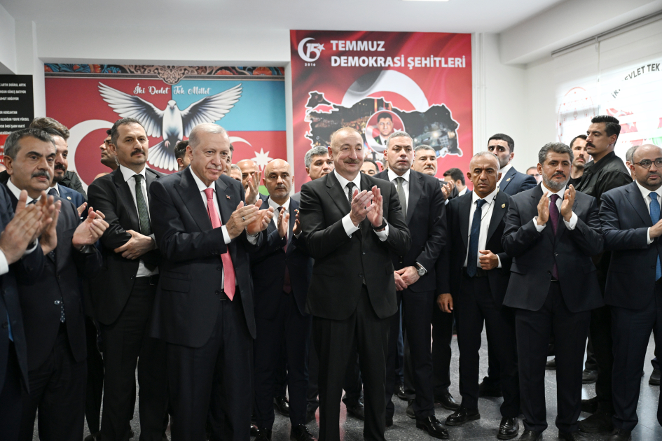 Prezident İlham Əliyev və Prezident Rəcəb Tayyib Ərdoğan Kahramanmaraşda “Azərbaycan” məhəlləsinin açılış mərasimində iştirak ediblər (YENİLƏNİB-6) (FOTO/VİDEO)