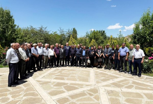 Milli Məclisin deputatı Vüqar Rəhimzadə Ordubadda seçiciləri ilə növbəti görüşünü keçirib (FOTO)