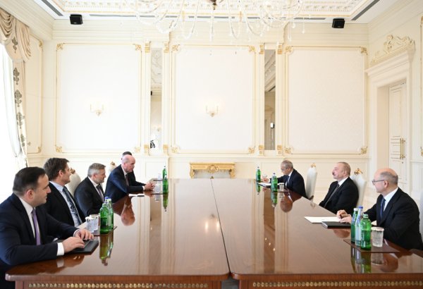 Prezident İlham Əliyev bp şirkətinin baş icraçı direktorunu qəbul edib (FOTO/VİDEO)