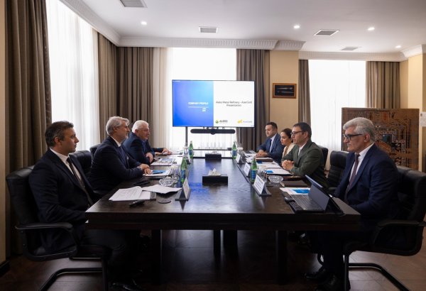 “AzerGold” QSC-də Türkiyənin “Aleks Metal Rafineri” şirkətinin rəhbəri ilə görüş keçirilib (FOTO)