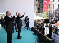 Prezident İlham Əliyev və Prezident Rəcəb Tayyib Ərdoğan Kahramanmaraşda “Azərbaycan” məhəlləsinin açılış mərasimində iştirak ediblər (YENİLƏNİB-6) (FOTO/VİDEO)