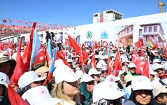 Prezident İlham Əliyev və Prezident Rəcəb Tayyib Ərdoğan Kahramanmaraşda “Azərbaycan” məhəlləsinin açılış mərasimində iştirak ediblər (YENİLƏNİB-6) (FOTO/VİDEO)