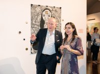 Heydər Əliyev Fondunun vitse-prezidenti Leyla Əliyeva London Dizayn Biennalesində Azərbaycan MAMA "Ana təbiət” sərgisində iştirak edib (FOTO)