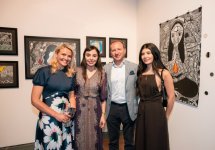 Heydər Əliyev Fondunun vitse-prezidenti Leyla Əliyeva London Dizayn Biennalesində Azərbaycan MAMA "Ana təbiət” sərgisində iştirak edib (FOTO)