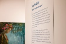 Heydər Əliyev Fondunun vitse-prezidenti Leyla Əliyeva London Dizayn Biennalesində Azərbaycan MAMA "Ana təbiət” sərgisində iştirak edib (FOTO)