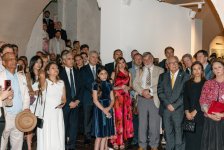 Heydər Əliyev Fondunun vitse-prezidenti Leyla Əliyeva London Dizayn Biennalesində Azərbaycan MAMA "Ana təbiət” sərgisində iştirak edib (FOTO)