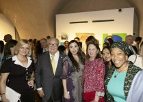 Heydər Əliyev Fondunun vitse-prezidenti Leyla Əliyeva London Dizayn Biennalesində Azərbaycan MAMA "Ana təbiət” sərgisində iştirak edib (FOTO)