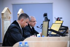 Vətən müharibəsində Ermənistan silahlı qüvvələrinin Azərbaycanın mülki infrastrukturuna ziyan vurması ilə bağlı sənədlər məhkəmədə tədqiq olunub (FOTO)