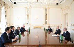 Prezident İlham Əliyev bp şirkətinin baş icraçı direktorunu qəbul edib (FOTO/VİDEO)