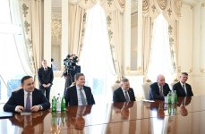 Prezident İlham Əliyev bp şirkətinin baş icraçı direktorunu qəbul edib (FOTO/VİDEO)