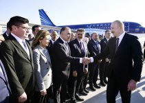 Prezident İlham Əliyevin Türkiyəyə işgüzar səfəri başa çatıb (FOTO)