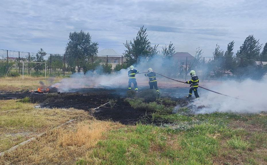 FHN-in Aran Regional Mərkəzi tərəfindən nümunəvi obyekt mülki müdafiə məşqi keçirilib (FOTO)