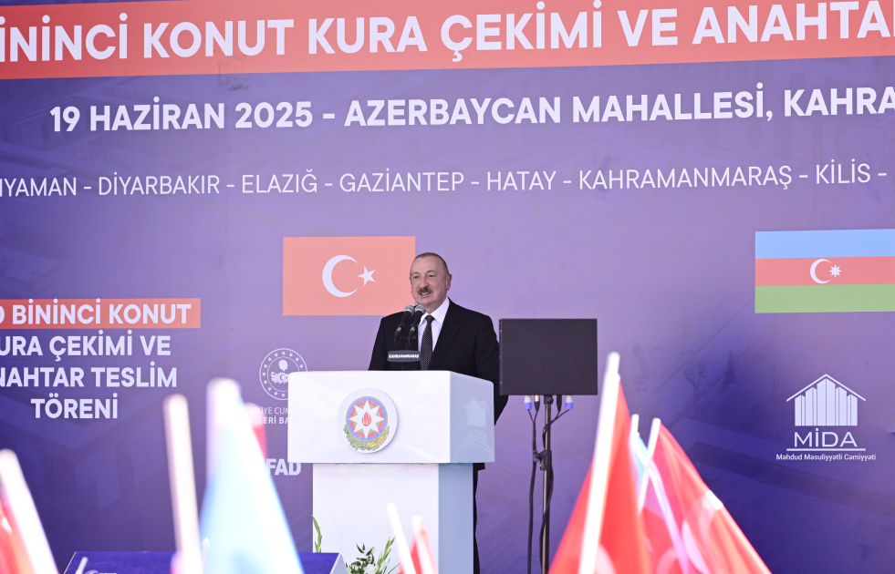 Prezident İlham Əliyev: Azərbaycan xalqı 6 fevral faciəsini öz faciəsi kimi qəbul etdi