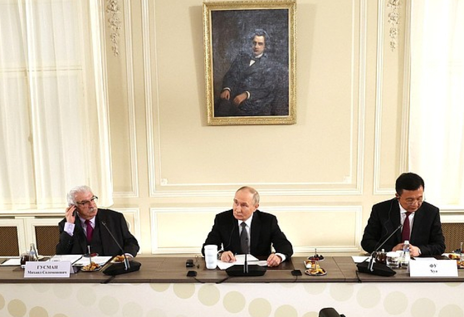 Azərbaycanla Şimal-Cənub və bir neçə digər mühüm istiqamət üzrə yaxşı layihələrimiz var - Vladimir Putin