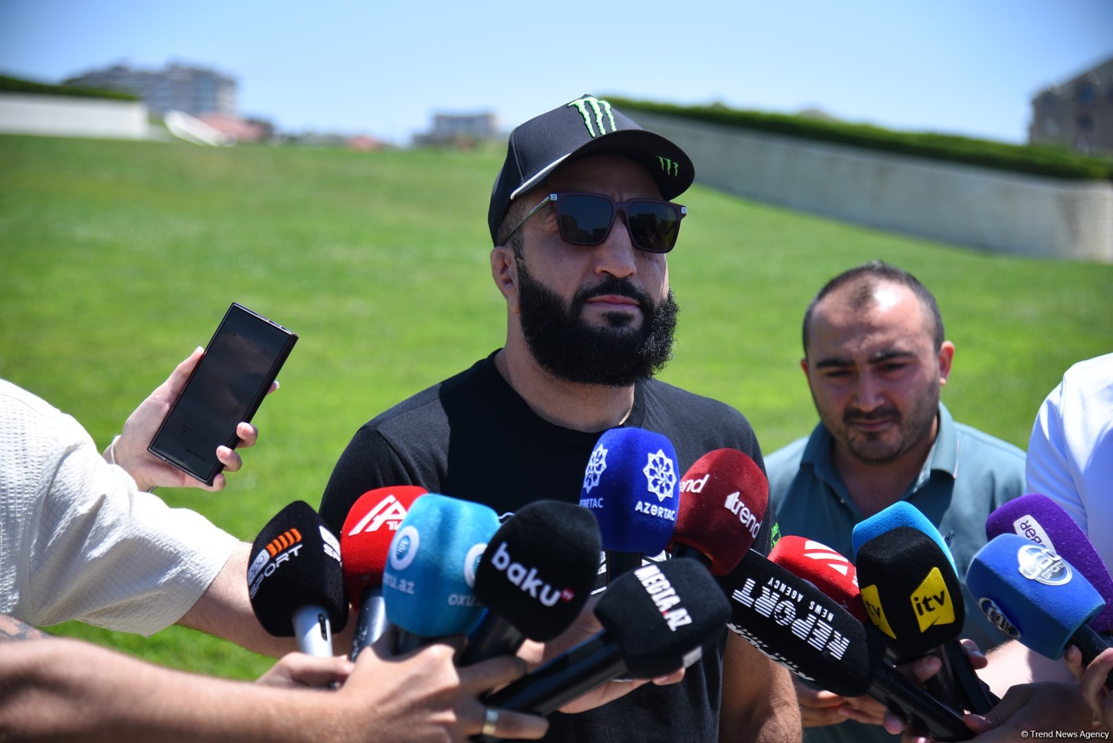 Azərbaycanda hər şey yüksək səviyyədə təşkil olunub - Amerikalı UFC döyüşçüsü  (FOTO)
