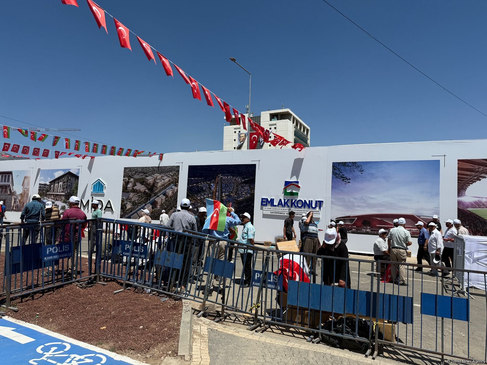 Kahramanmaraşdakı “Azərbaycan” məhəlləsindən FOTOLAR