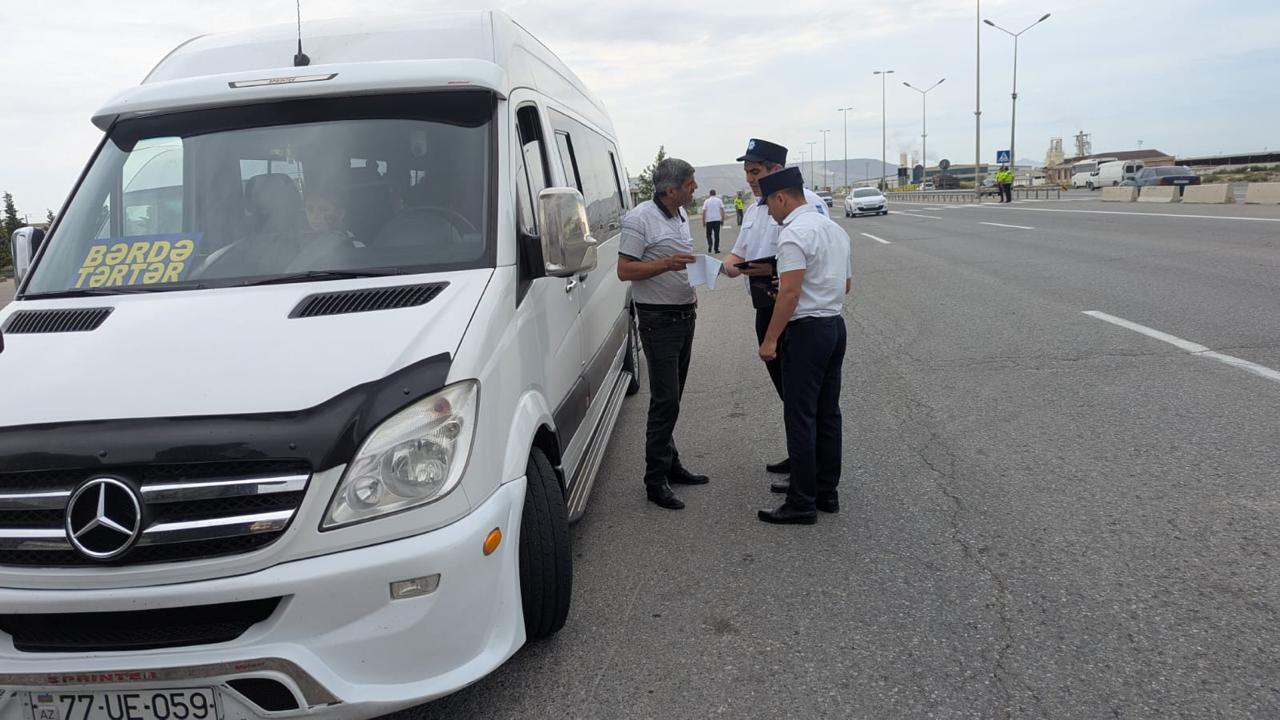 AYNA və BDYPİ birgə reyd keçirdi: 16 sürücü barəsində inzibati xəta protokolu tərtib edildi