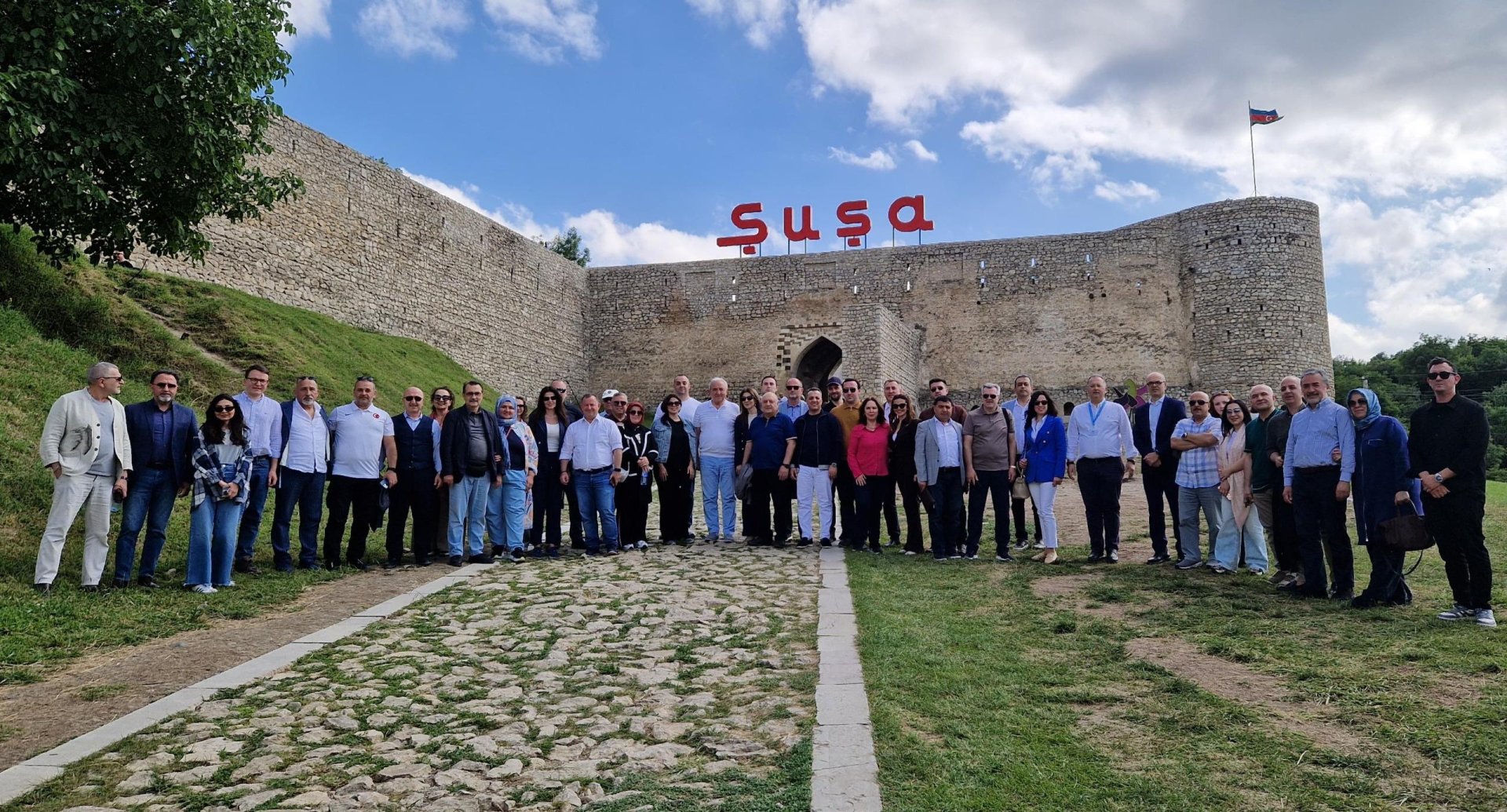 QDİƏTPA-nın 65-ci plenar sessiyasının iştirakçıları Şuşada olublar (FOTO)
