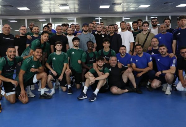 Həbib Nurməhəmmədov və İslam Maxaçev “Qarabağ”ın bazasında olublar (FOTO)