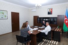 Baş Prokuror Gədəbəydə vətəndaş qəbulu keçirib
