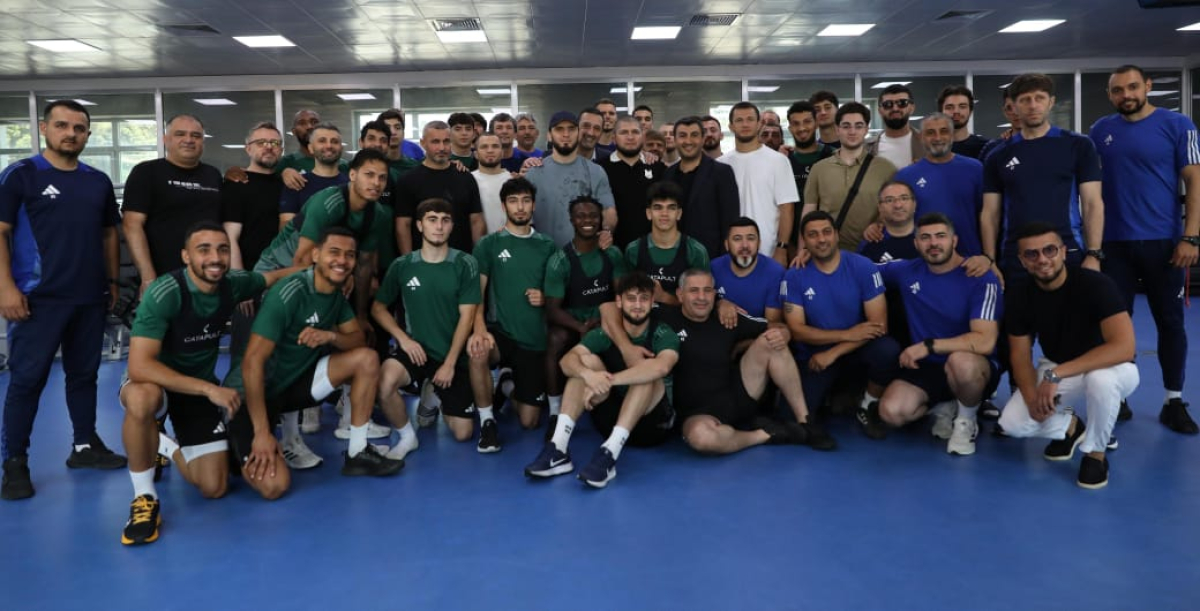 Həbib Nurməhəmmədov və İslam Maxaçev “Qarabağ”ın bazasında olublar (FOTO)