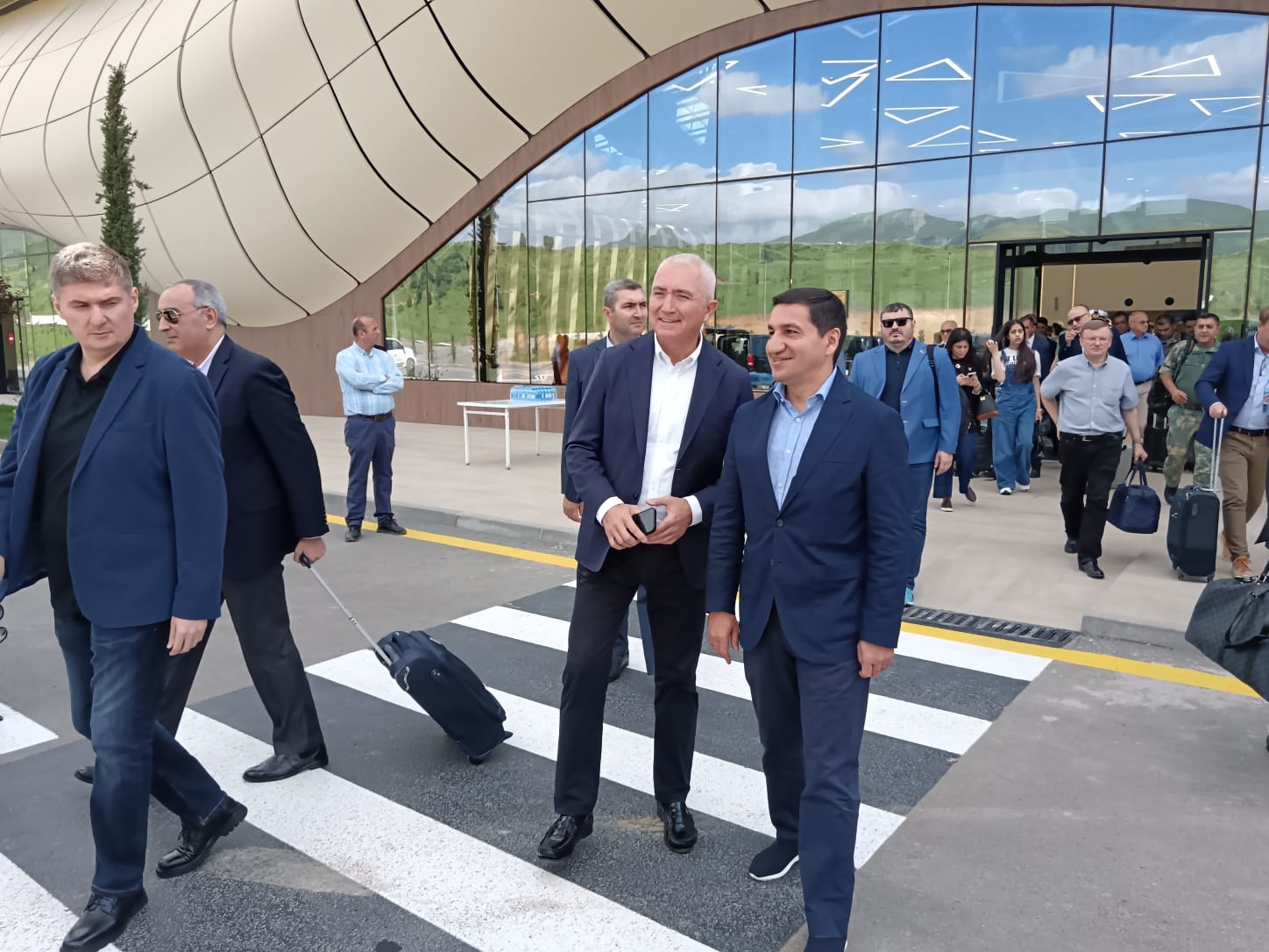 Azərbaycanda akkreditə olunmuş diplomatik korpusun nümayəndələri Laçında olublar (FOTO)