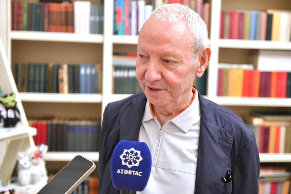 Maqsud İbrahimbəyov Yaradıcılıq Mərkəzində “Zeynəbin sehrli dünyası” adlı sərginin açılışı olub (FOTO)