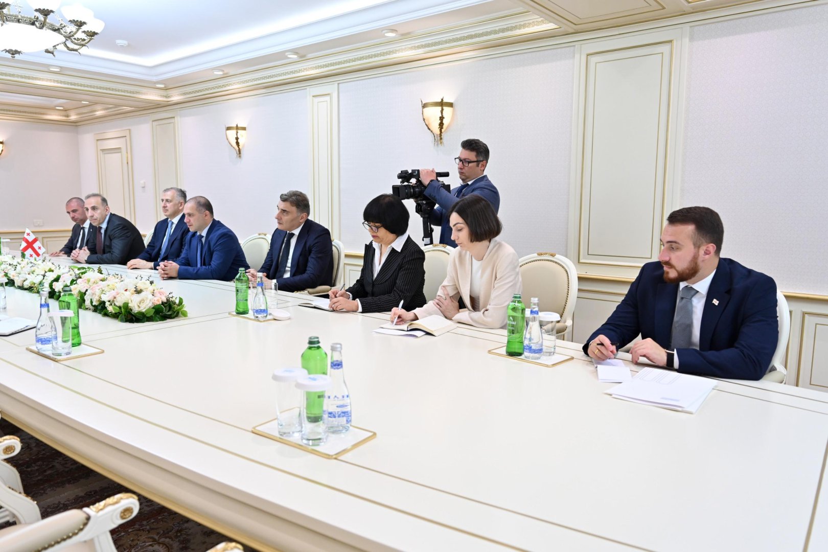 Azərbaycan-Gürcüstan əlaqələrinin strateji tərəfdaşlıq səviyyəsinə yüksəlməsi müzakirə edilib (FOTO)