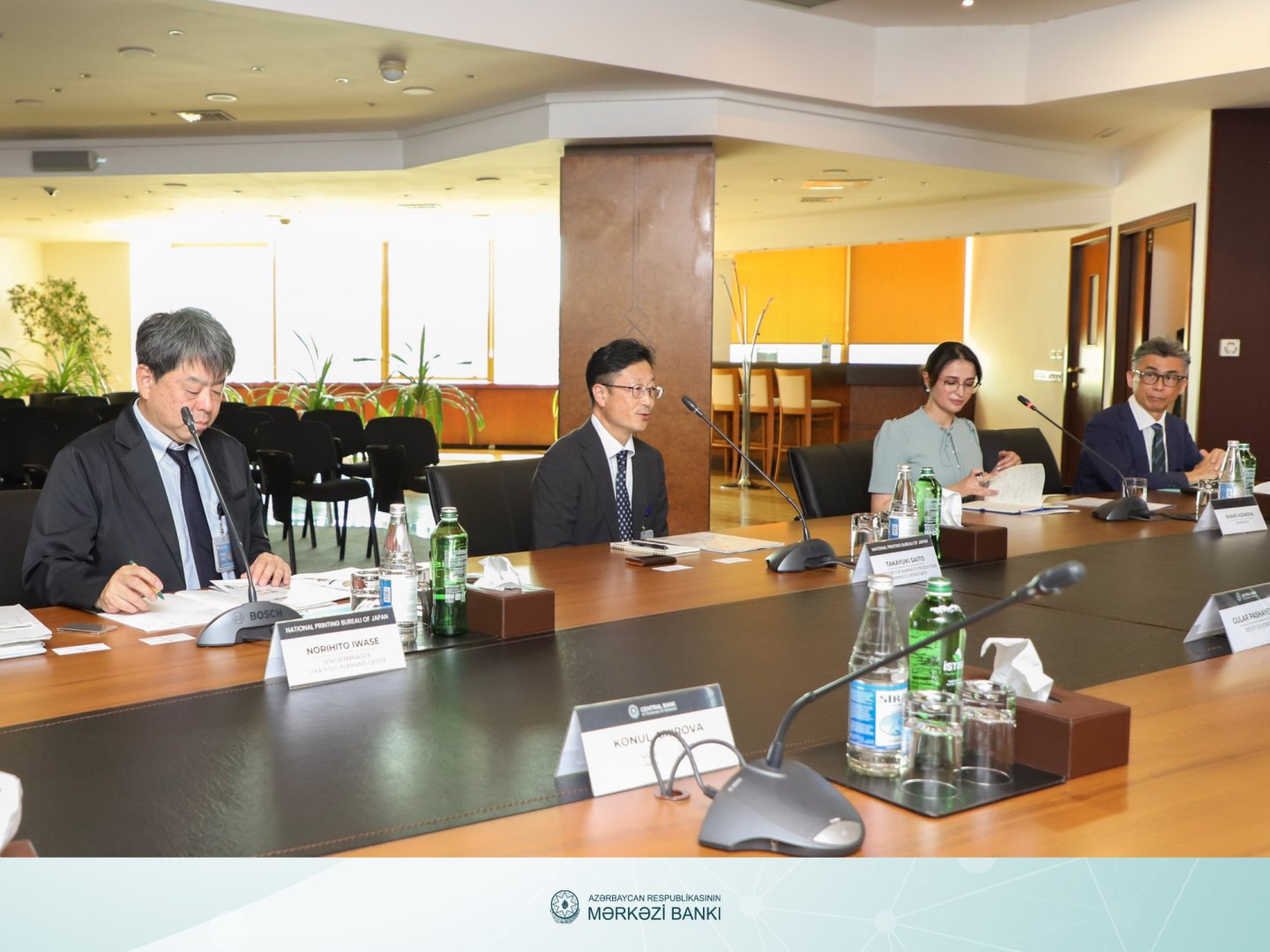AMB Yaponiya Milli Çap Bürosu ilə əməkdaşlıq imkanlarını dəyərləndirib (FOTO)