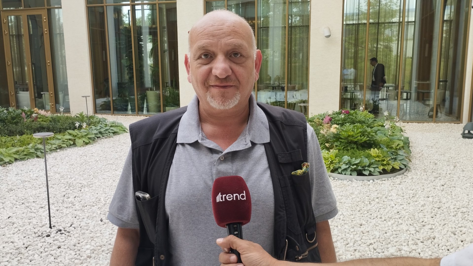 İordaniyanın səfiri Şuşa şəhərindəki sürətli inkişafdan və hökumətin nailiyyətlərindən danışıb