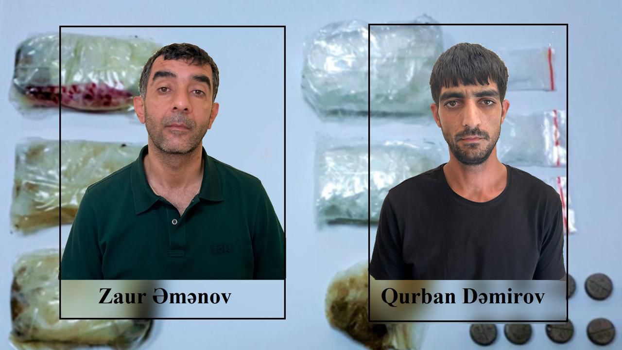 Şirvanda narkotik vasitələr satan iki nəfər saxlanılıb