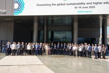 Azərbaycan Memarlıq və İnşaat Universiteti “Qlobal Dayanıqlı İnkişaf Konqresi”ndə fəal iştirak edib (FOTO)