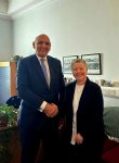 Elçin Əmirbəyov İrlandiyada Bakı və İrəvan arasında münasibətlərin normallaşması prosesini müzakirə edib (FOTO)