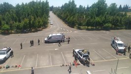 FHN Lənkəran Beynəlxalq Hava Limanında təlim keçirib (FOTO)