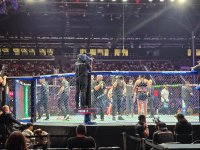UFC Fight Night: Rusiyalı döyüşçü qələbə qazanıb (FOTO)