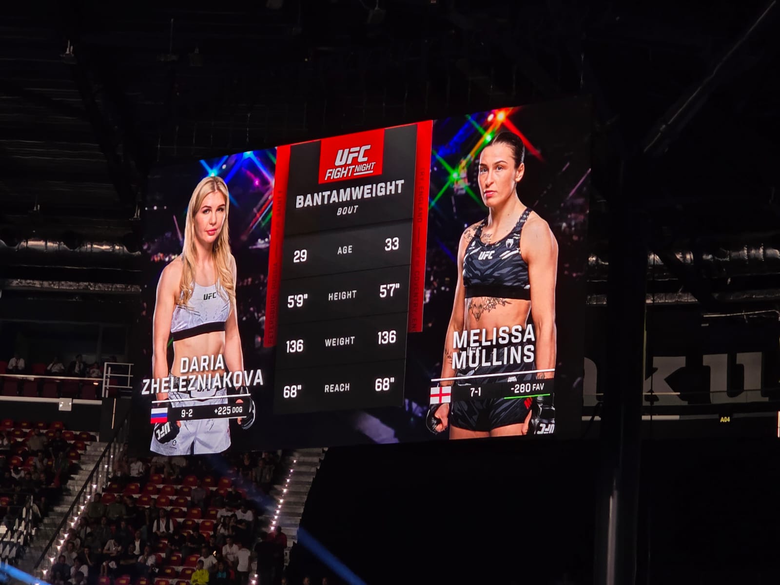 UFC Fight Night: Rusiyalı döyüşçü qələbə qazanıb (FOTO)