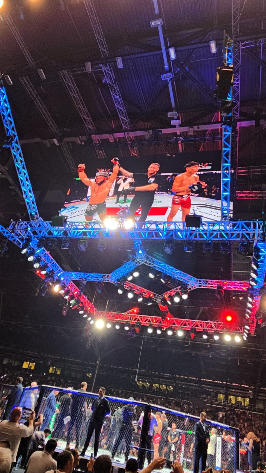 UFC Fight Night: Rafael Fiziyev qalib olub (FOTO)