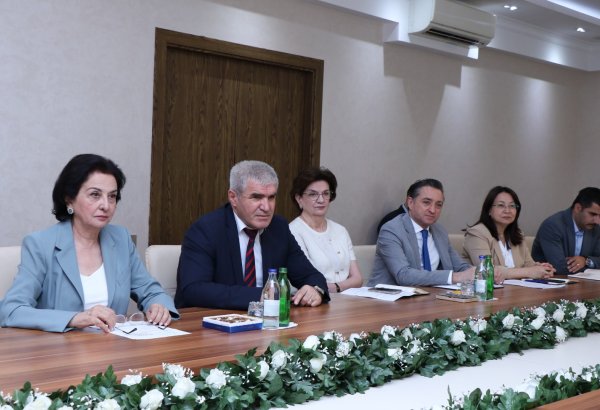 Konya Texniki Universitetinin rektoru AzMİU-da olub (FOTO)