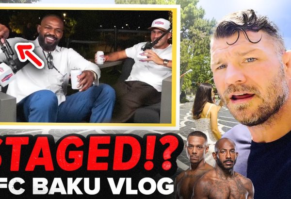 Sadəcə inanılmaz bir yerdir - UFC əfsanəsi Bakıya heyran qaldı (VİDEO)