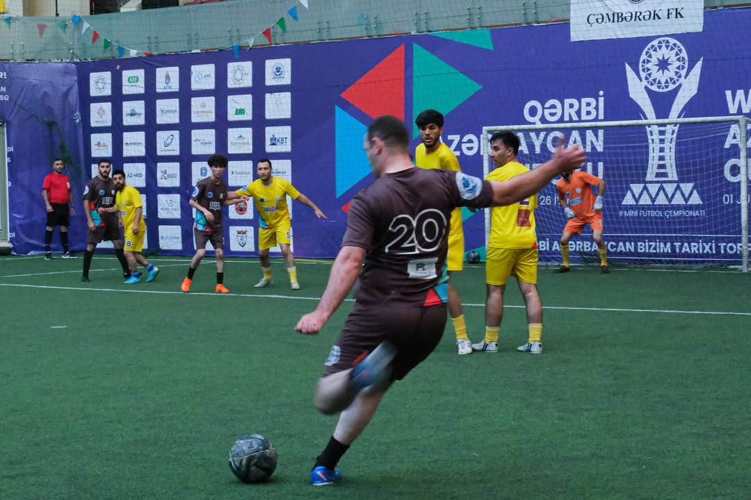 Qərbi Azərbaycan kuboku uğrunda 2-ci mini futbol turniri keçirilir (FOTO)