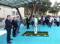 KOBİA-nın ayırdığı qrant hesabına BDU-da “EkoEnerji” məntəqəsi açılıb (FOTO)