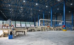 Prezident İlham Əliyev Goranboyda tikinti materialları istehsalı müəssisəsinin açılışında iştirak edib (FOTO) (YENİLƏNİB)