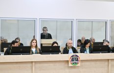 Müharibə dövründə Azərbaycanın cəbhə xəttindən uzaq şəhərlərinin bombalanması əmrinin Ermənistanın siyasi-hərbi rəhbərliyi tərəfindən verilməsi məhkəmədə bir daha təsdiqlənib (FOTO)