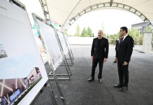 Prezident İlham Əliyev Yevlax Olimpiya İdman Kompleksində görülmüş işlərlə tanış olub (FOTO/VİDEO) (YENİLƏNİB)