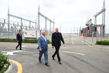 Prezidenti İlham Əliyev “Yevlax” qovşaq yarımstansiyasının, Regional Təlim-Tədris və Laboratoriya Mərkəzinin açılışında iştirak edib (FOTO/VİDEO) (YENİLƏNİB)