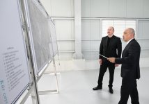 Prezident İlham Əliyev Yevlax şəhəri qumsüzgəc texnologiyalı sutəmizləyici qurğunun açılışında iştirak edib (FOTO/VİDEO) (YENİLƏNİB)